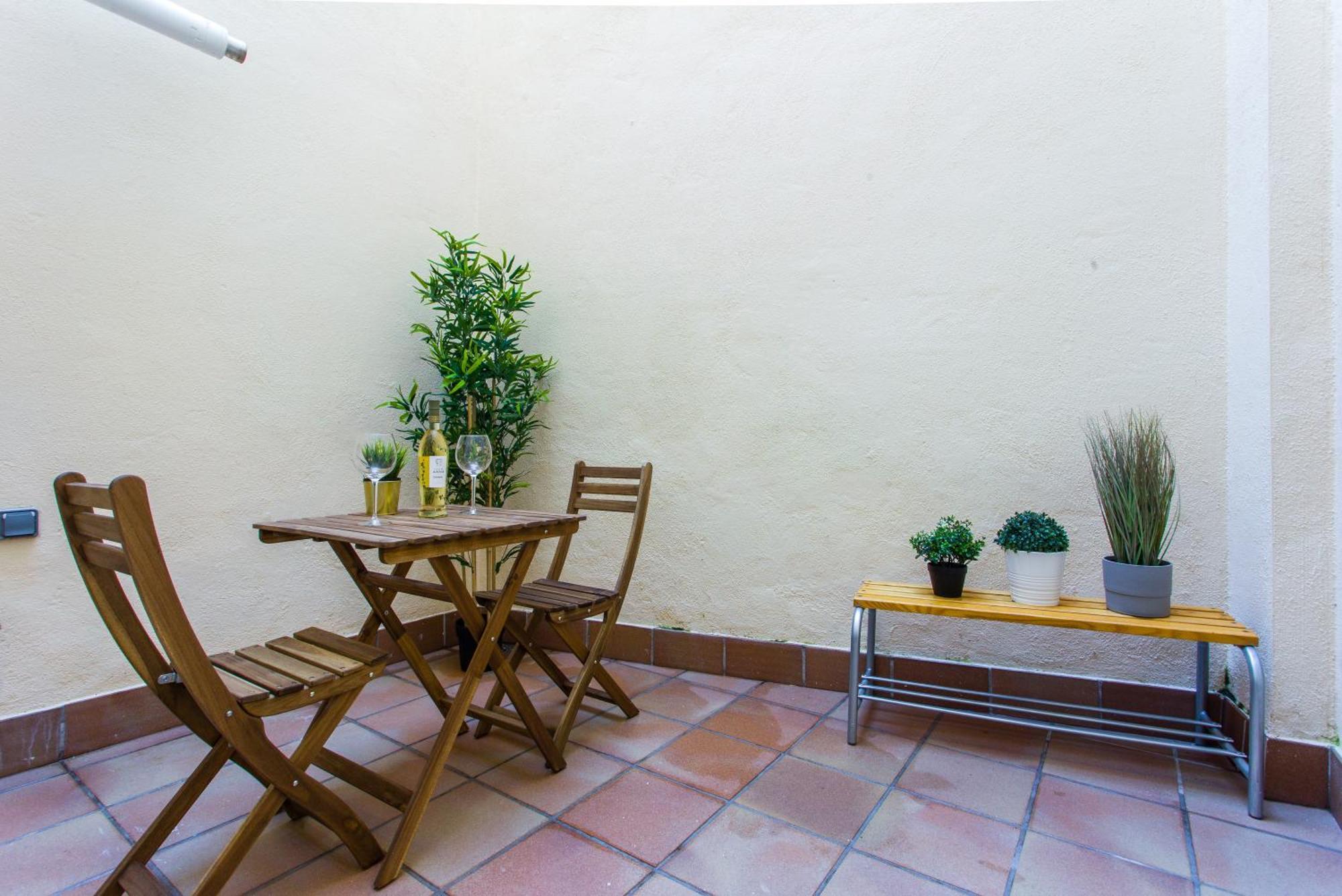 Feriapiso Apartments Palmer L'Hospitalet de Llobregat Rum bild